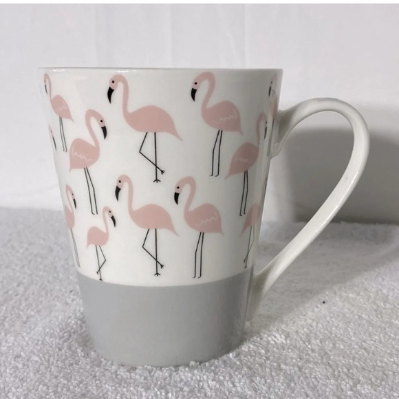 Casa Signature  Flamingo Print Mug - Picture 1 of 9
